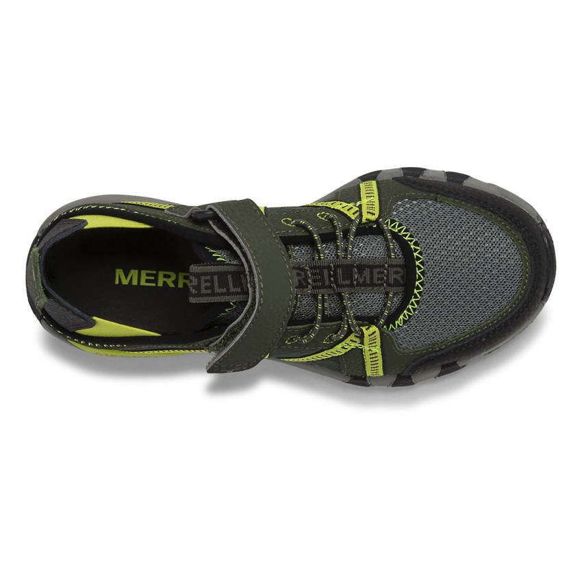 Sandales Merrell Hydro Free Roam Vert Olive Enfant | U.N.EQQC